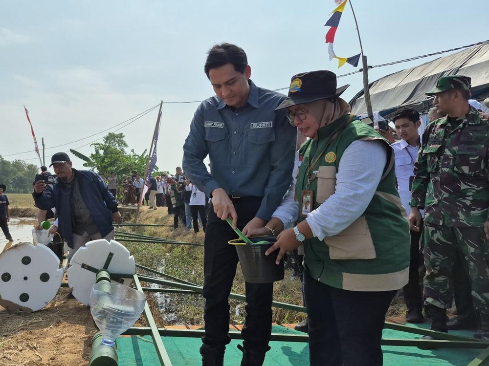 Lucky Hakim Ungkap Pahlawan Pangan Indramayu