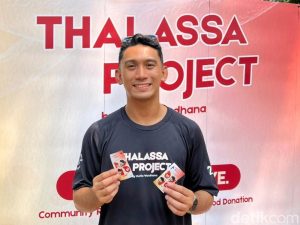 Daffa Wardhana Lari Demi Harapan Penyintas Thalassemia